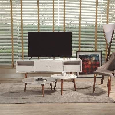 Pilihan Model Meja TV Minimalis Untuk Ruang Keluarga yang Manis