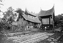 Gambar rumah gadang masa lalu