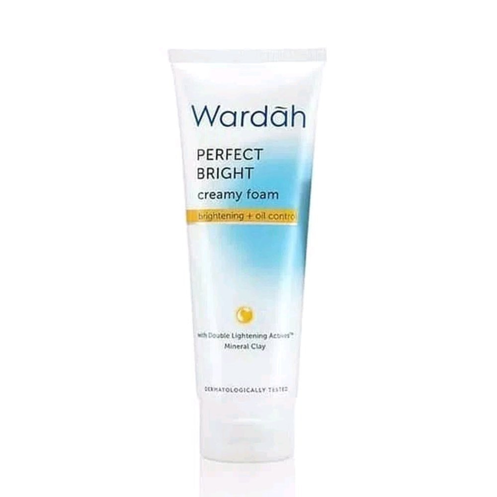 Wardah Perfect Bright Creamy Foam Brightening Oil Control