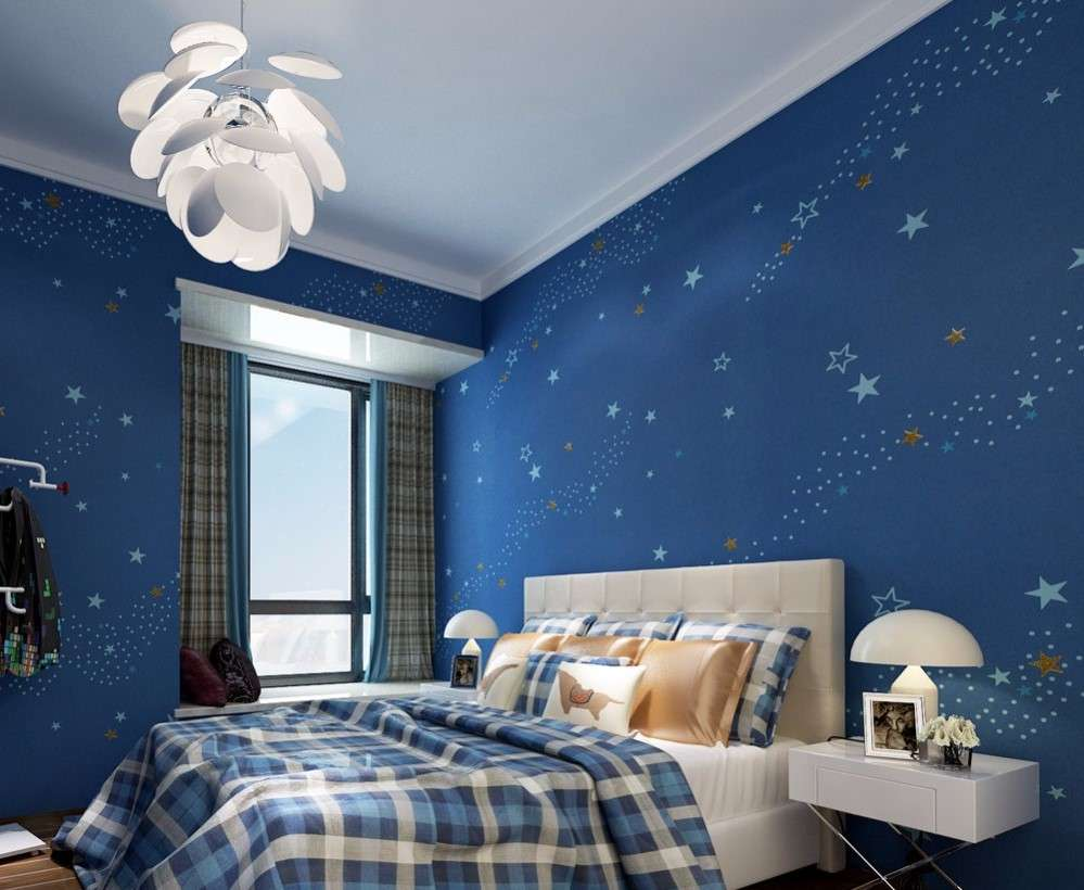 Motif Wallpaper Dinding Kamar Tidur Untuk Anak Laki Laki Pinhome