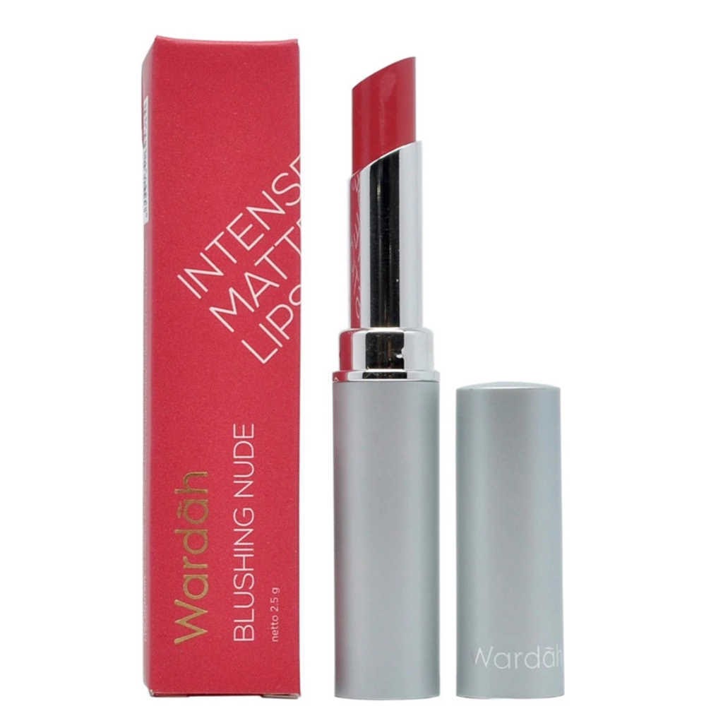 Wardah Intense Matte Lipstick – Blushing Nude Shade 02
