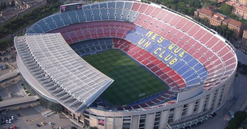 Camp Nou Spanyol menjadi satdion terbesar di dunia