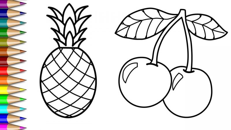 Gambar Kolase Buah buahan