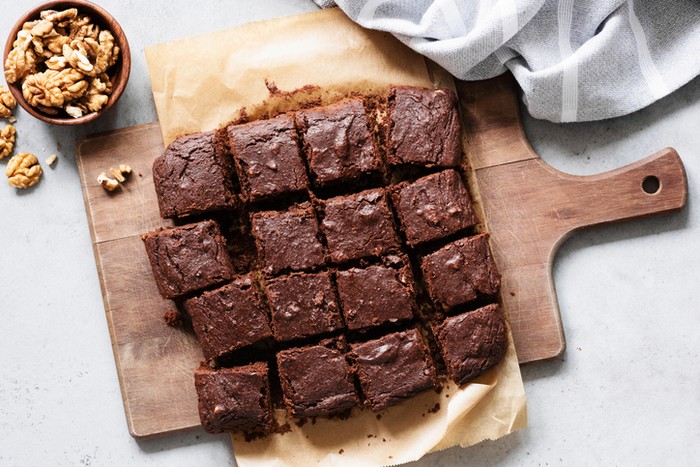 contoh teks prosedur cara membuat makanan brownies