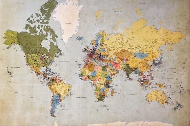pengertian globalisasi dan peta dunia