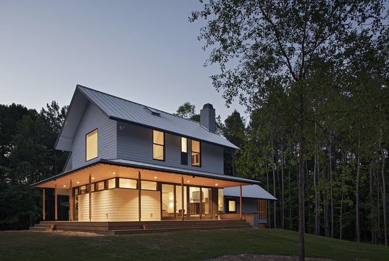 Desain Rumah American Farmhouse