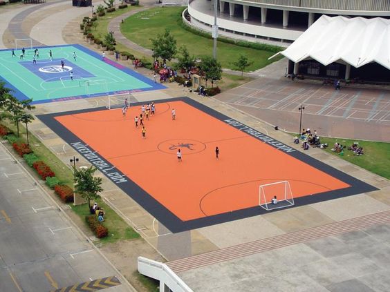 Desain Lapangan Futsal Minimalis