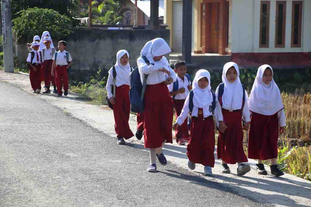 cara menghitung jarak rumah ke sekolah