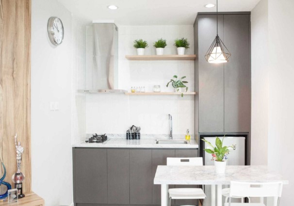 kitchen set apartemen studio