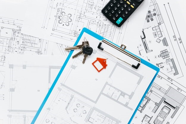 Definisi perbedaan site plan dan block plan. 