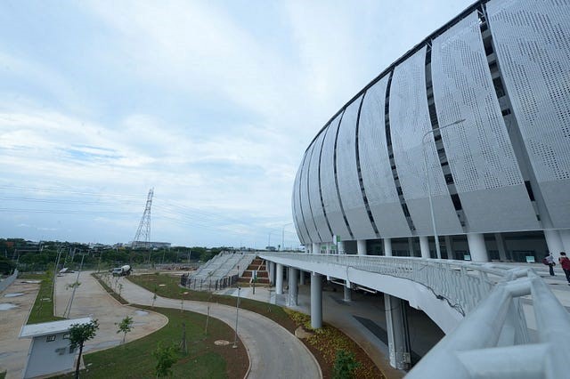 Green Building Jakarta International Stadium. 