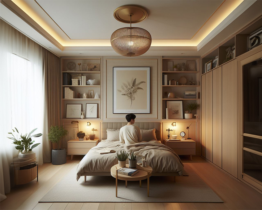 desain kamar korea