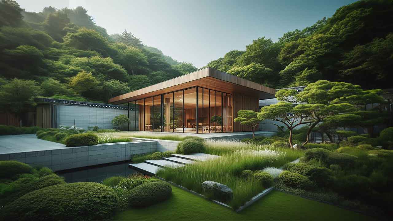 rumah korea modern seperti di drakor