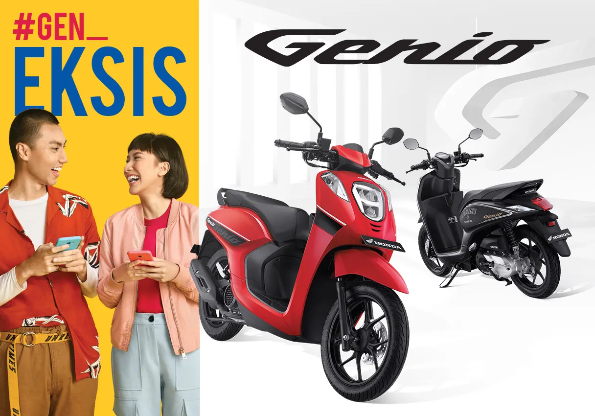 6 Pilihan Warna Honda Genio Tiga Diantaranya Harganya Berbeda