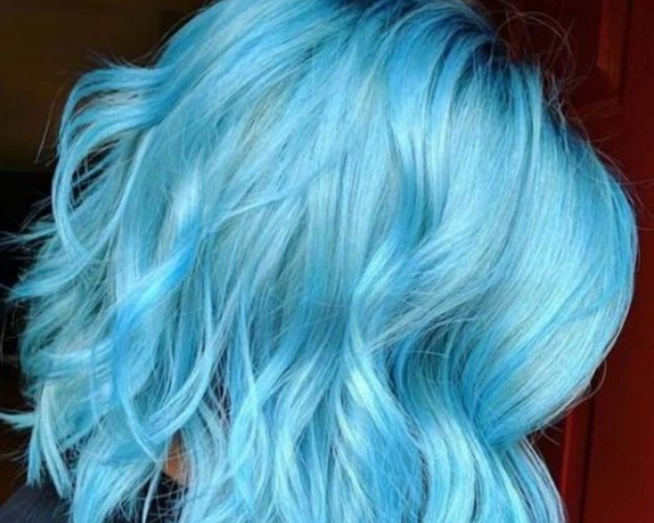 20 Trend Warna Rambut Biru Keunguan Keren